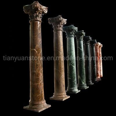 Polished Marble Granite Stone Roman Columns