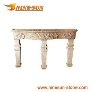 Carved Fireplaces Mantel &amp; Carved Fireplaces Mantle (YXFP-033)