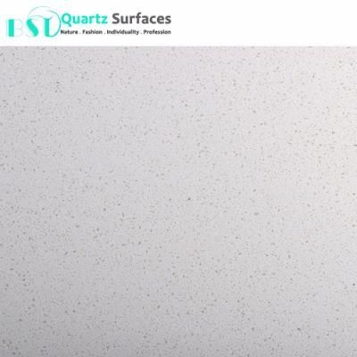 Jumbo Sizes White Solid Surface Artificial Quartz Stone Sheet