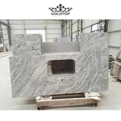 Natural Stone Polished Indoor Decoration Viscount White Slab White Granite for Tiles Countertop