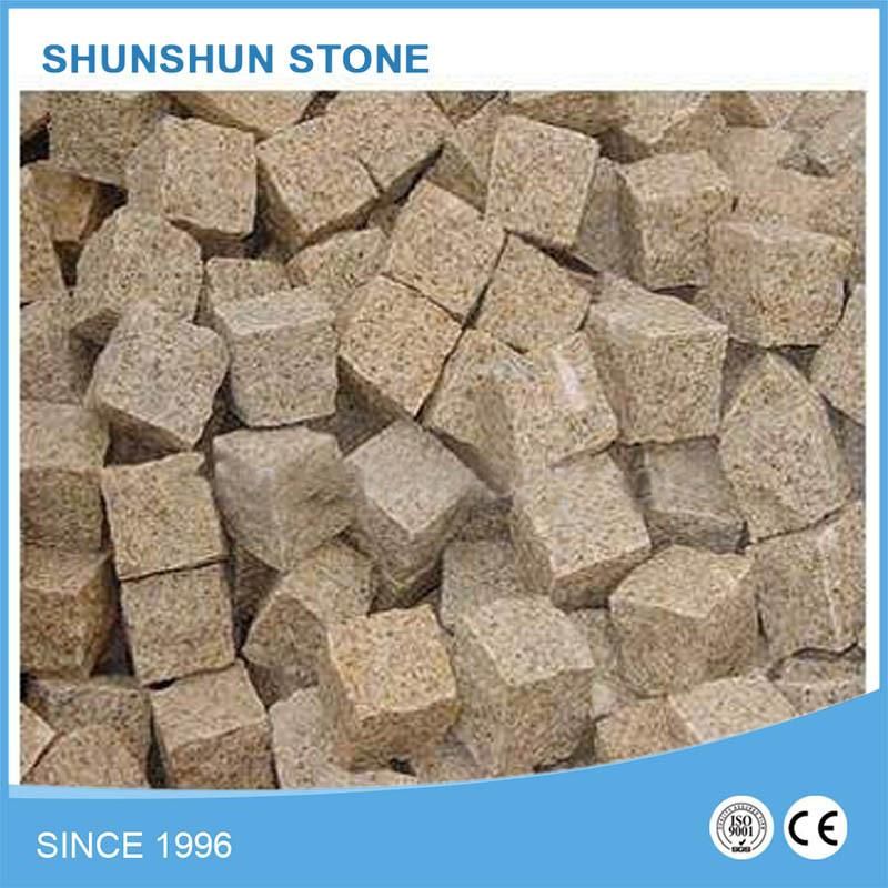 Walkway Cube Stone for Garden Sideway