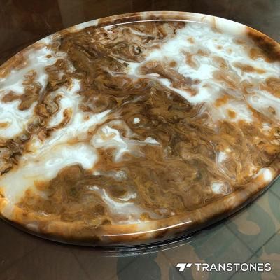 Artificial Stone Sheets Onyx Countertop for Interior Decors