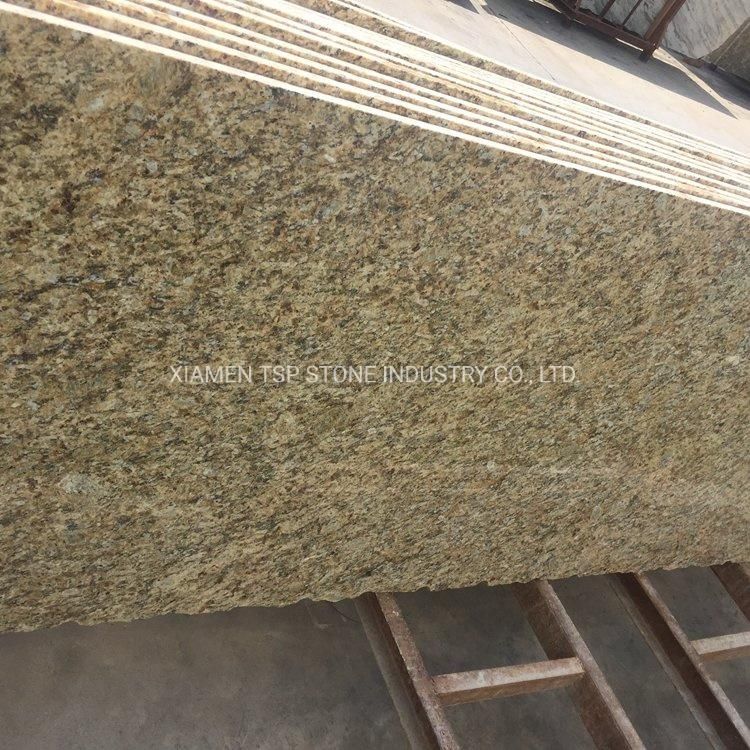 Natural Polished/ Flamed Yellow Granite Tiles, Giallo Ornamental/ Rusty Yellow/Tiger Skin Yellow/Giallo Fiorito/ Granite Tiles