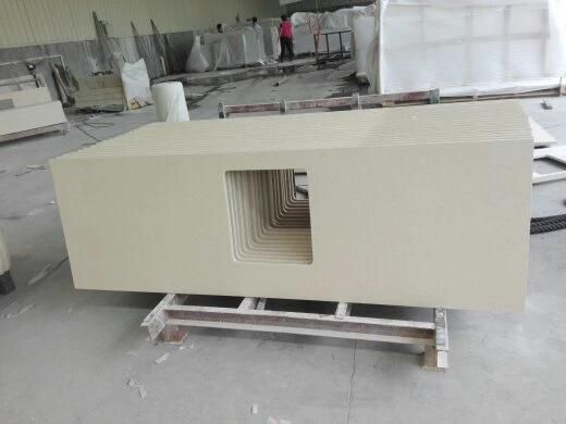 Special Sale White Artificial Quartz Slab for Kitchen Countertop