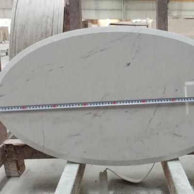 Hot Selling Volakas Marble Slab Greece Table Marble Nature White Tiles Marble Table Top