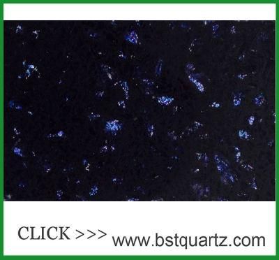 Crystal Blue Quartz Stone for Kitchen Countertop