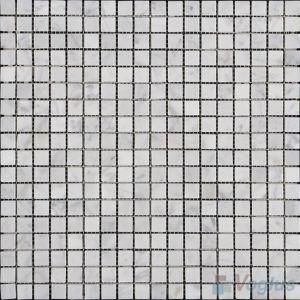 Carrara White 15X15mm Polished Icones Marble Tiles