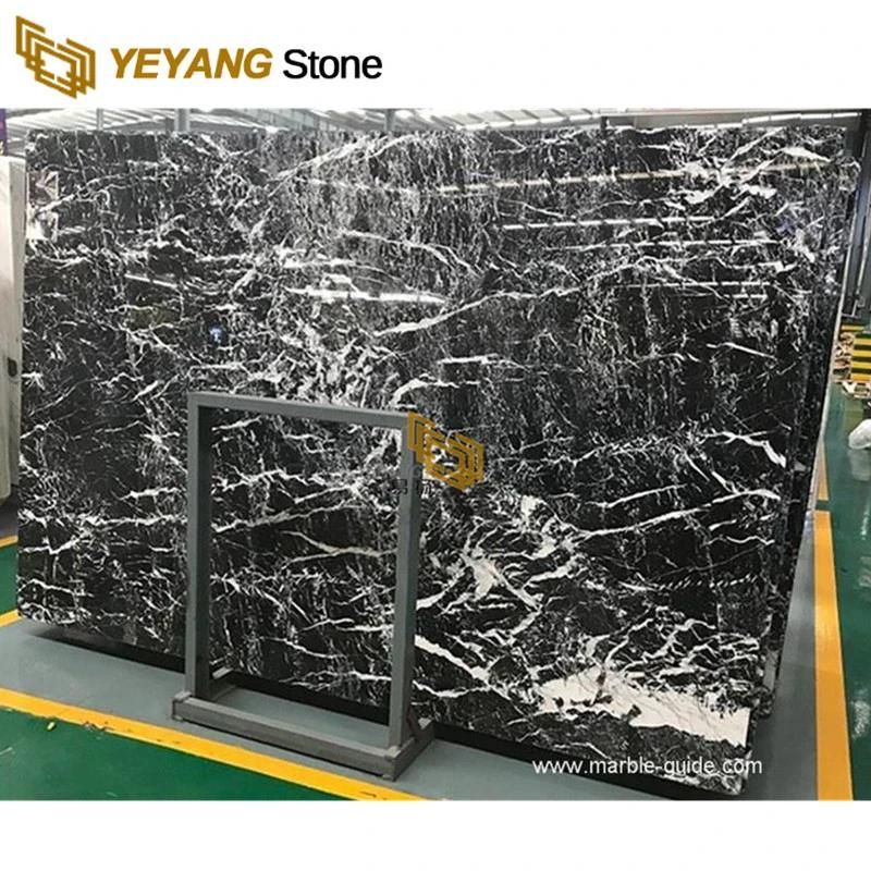 Kitchen Countertop Marble Snowflake Black Marble for Residential/Commercial/Hotel/Flooring/Wall/Countertops