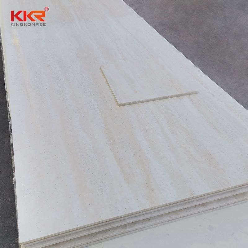 Decoration Show Crack Bar Table Airport Project Modified Acrylic Solid Surface Sheet