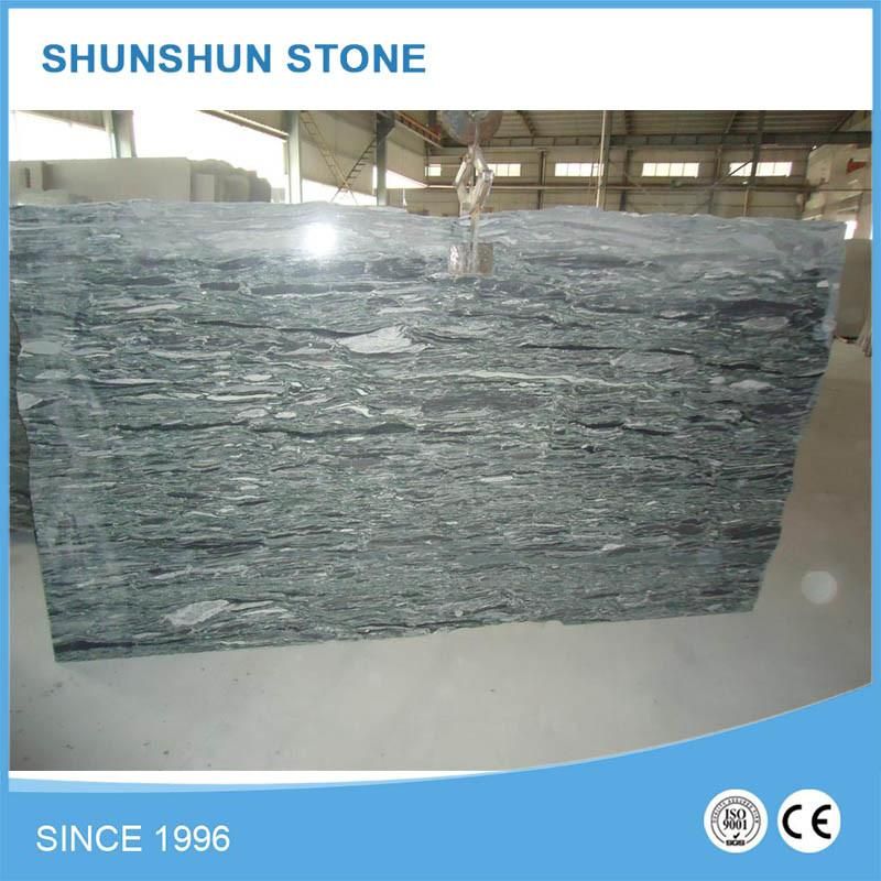China Multicolor Green Marble Slabs for Wall and Flooring