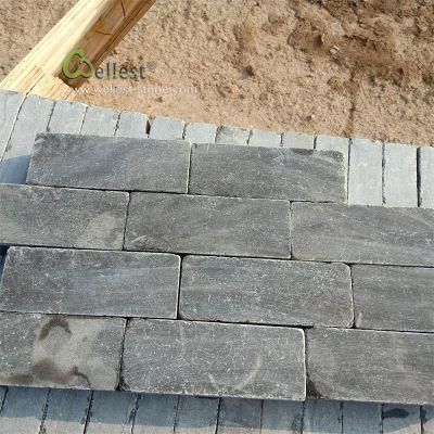 Old Looking Ballanstone Blue Limestone Hard Stone Pathways / Patios / Broadstreet Paver