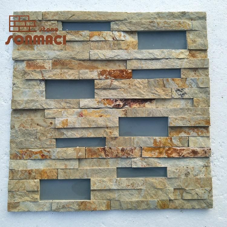 Luxury Outdoor Multi Color Stacked Stone Veneer