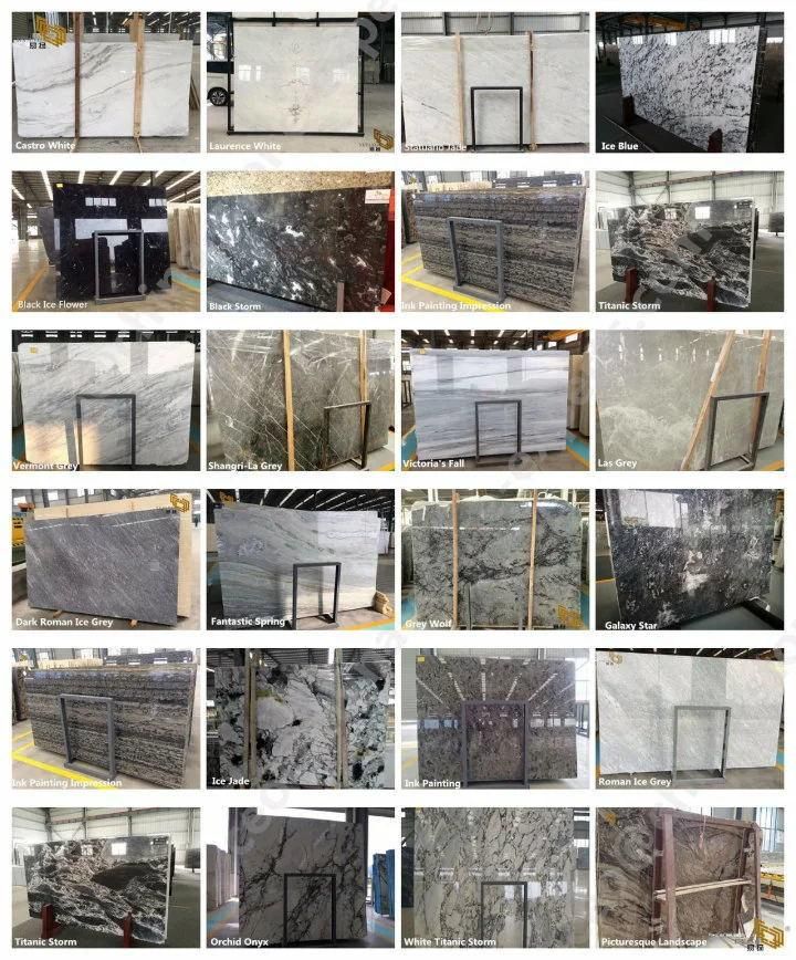 Luxury Decoration Tile Sahara Nior Black Marble for Flooring/Wall Tile/Round Coffee Table/Dining Table
