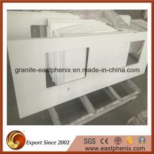 Pure White Quartz Stone Kitchen Benchtop/Countertop