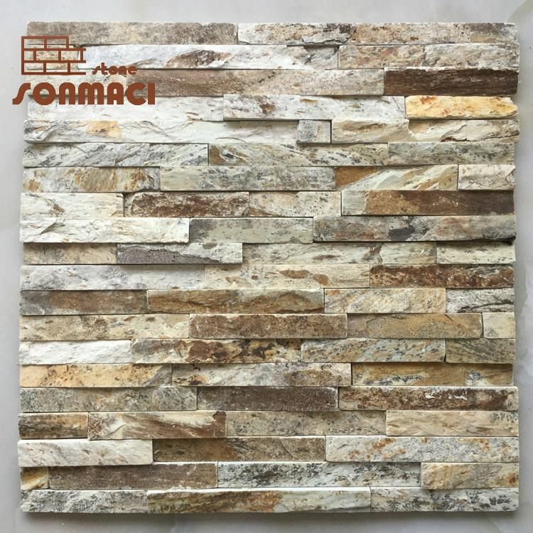 Natural Stone Split Surface Slate Exterior Veneer