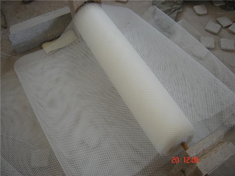 Meshed Fan Shaped Paving Stone Driveway Paving Granite Block Paved Stone Driveways