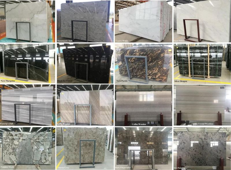 Natural Marble Stone Supplier Slab/Tile/Flooring/Wall Marble for Kitchen Countertop/Benchtop/Table/Island