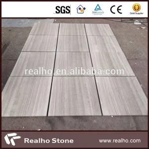 High Qualtiy White Wooden Marble Flooring Tile