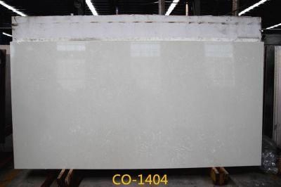 Artificial Quartz Stone Slab of Carrara with High Quality Used for Indor Decoration