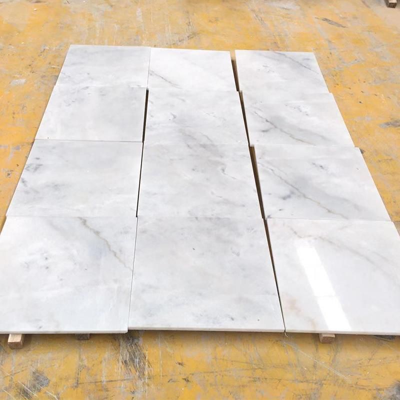 China Cheap Wholesale Price Landscape White Marble Tile for Floor and Wall