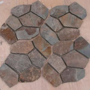Outdoor Natural Slate Wall Irregular Flagstone (SMC-R067)