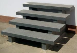 Chinese G654 Padang Dark Grey Granite Steps