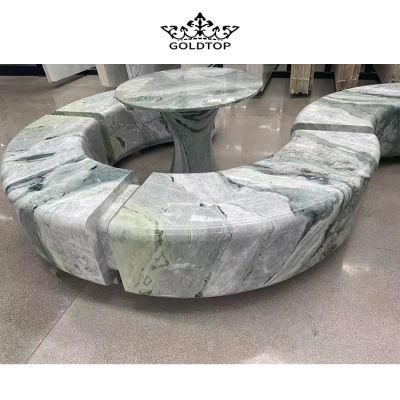 Building Material Natural Stone Polished/Honed Surface Kitchen/Bathroom/ Living Room Green Cold Ice Jade Marble for Home