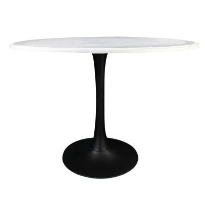 High Quality Luxury Modern Stainless Steel Dining Table Living Room Furniture Marble Stone Countertop Coffee Tables Dining Table