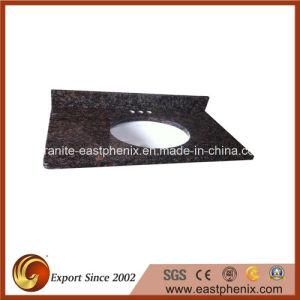Natural Tan Brown Granite Bath Vanity Tops for Kitchen/Bathroom