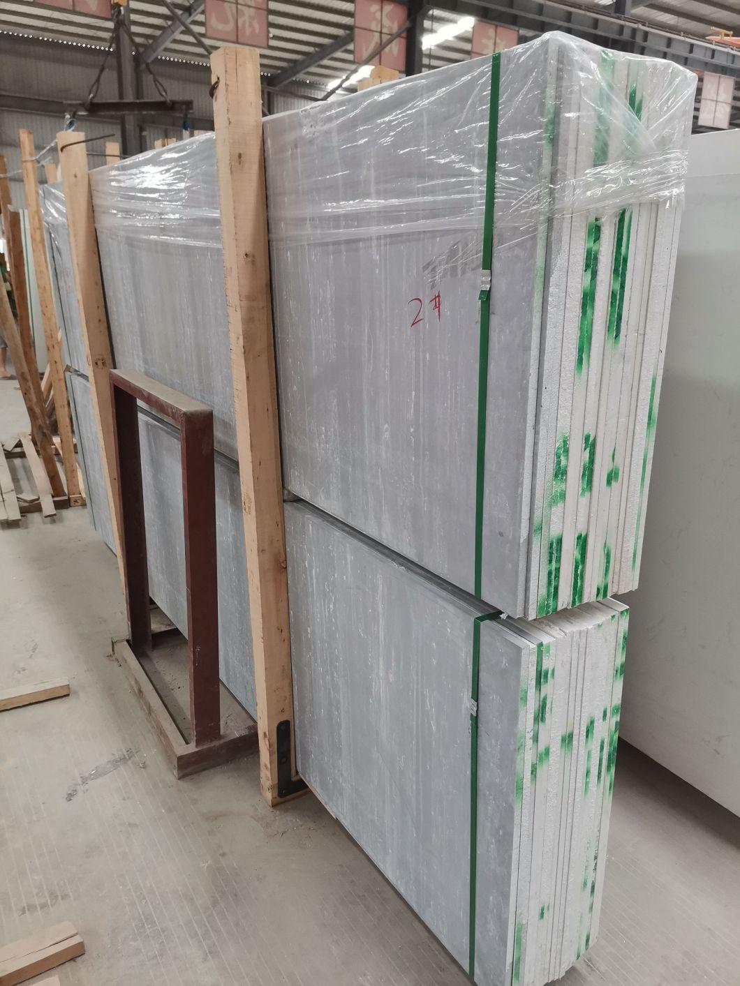White/Cream/Grey/Black/Brown/Veins Artificial Stone Engineered Marble Slabs for Kitchen Countertops/Worktops