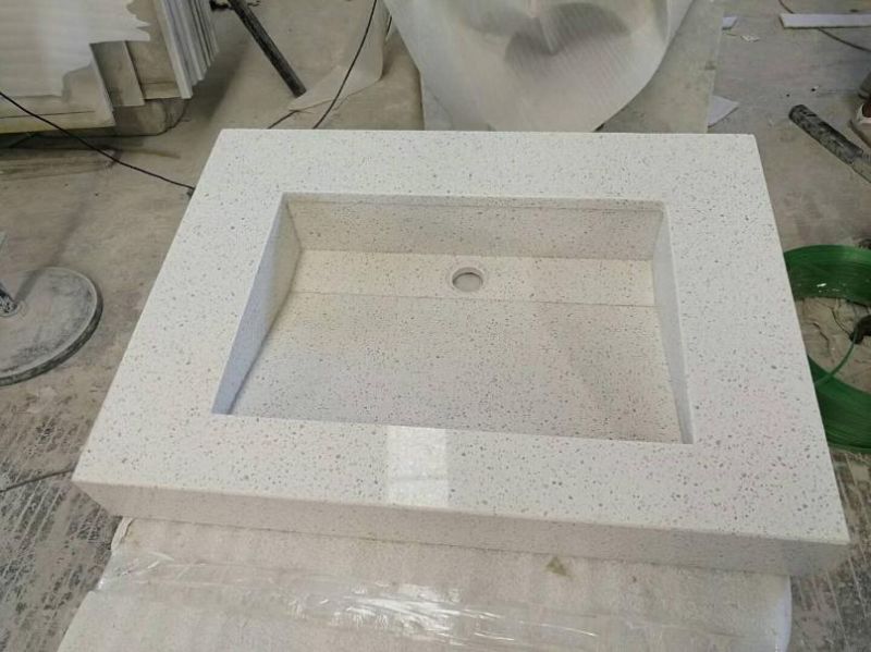 Artifical Marble Quartz for Kitchen Countertop and Bathroom Vanitytop