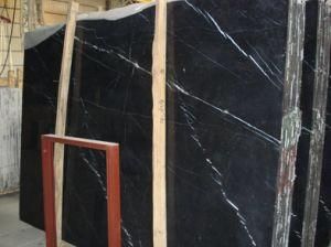 Chinese Cheap Nero Marquina Marble for Flooring Wall Tiles