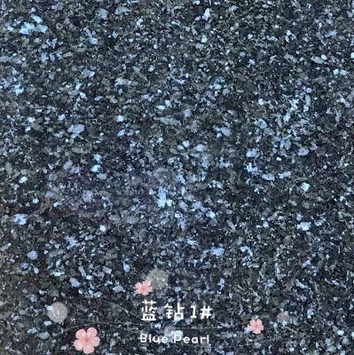 Blue Pearl Natural Stone, Polished Granite for Slab, Tile, Countertop, Vanity Tops, Paving, Building Materials