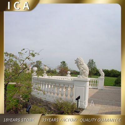 Marble Balustrade White Marble Balustrade with Balcony Railing Designs