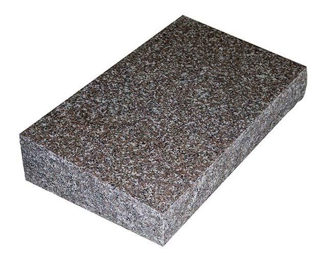 High Polishing China G664 Pink Granite Bevel Headstone