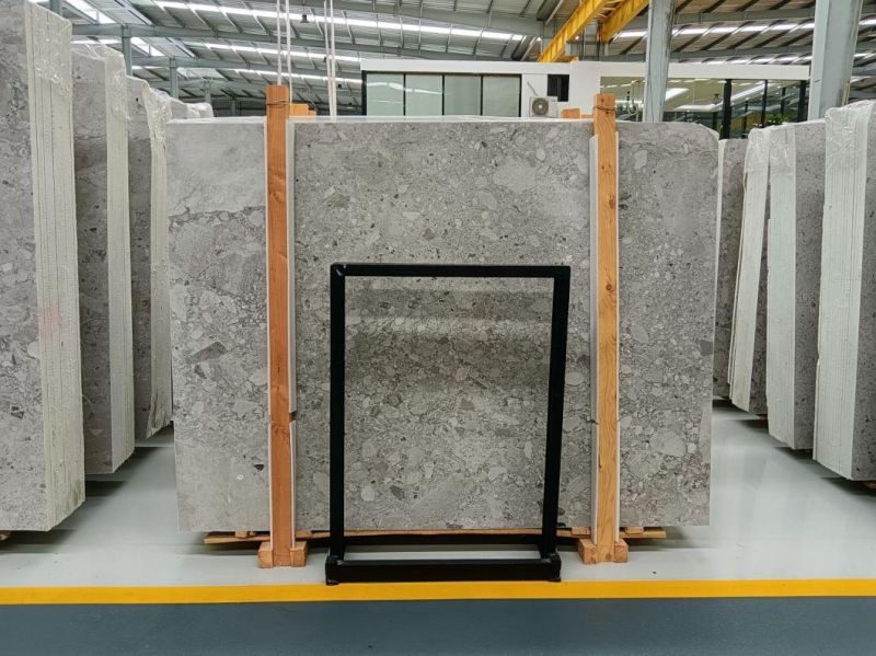 Grey/White/Black/Red/Brown/Green/Golden/Yellow/Polished Prince Grey Natural Stone Polished Marble for Slab/Countertops/Wall/Floor Tile
