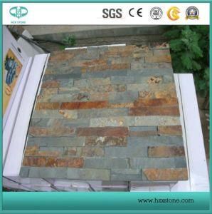 Natural Grey/Yellow/Beige/Black/Rusty Slate for Wall Cladding/Flooring/Mosaic/Flagstone/Swimming Pool Coping/Pool Paving
