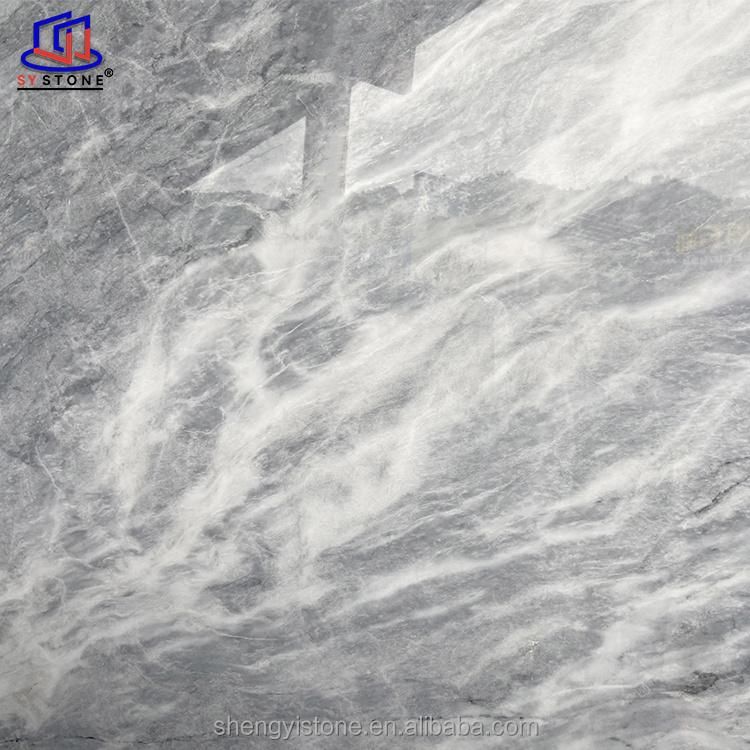 Italian Natural Stone Luxury Grey Marble Polished Slab Premium Quality with Competitive Prices Grey Marble Slabs