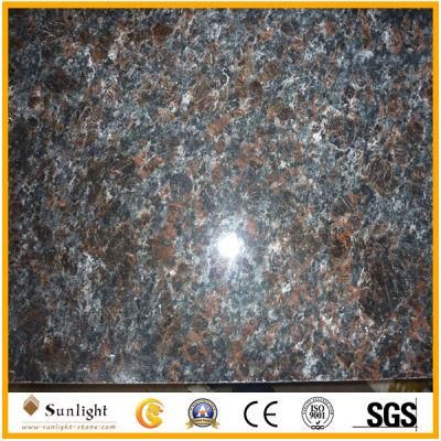 Tan Brown Granite Natural Stone Tiles for Wall and Floor