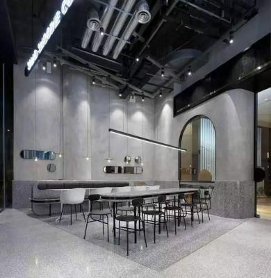 Cement Slab Light Gray Top Design Mix Special Precast Terrazzo Tile