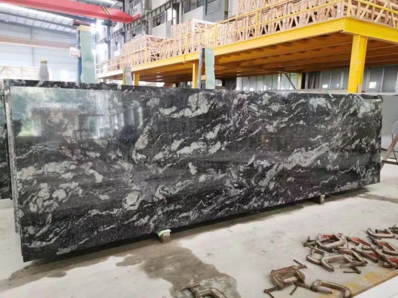 High Quality 3cm Thick Natural Grey G602 Countertop Polished Granite Tan Brown