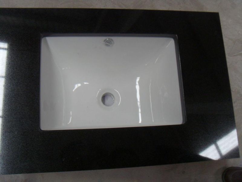 Absolute Black Granite Flute Tile for Wall