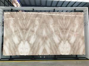 China Natural Stone Polished/Honed/Antique/Sandblasted Sunny Yellow Marble Slab for Interiors/ Indoor/ Floor/Wall Decoration/Background
