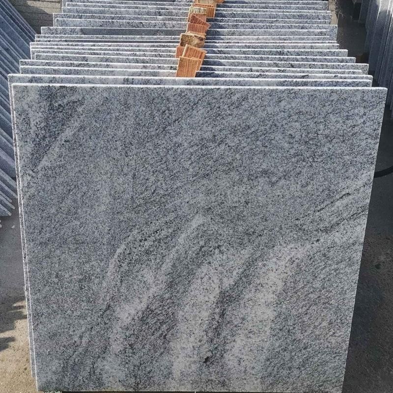 Hot Sale Grey Granite Silver Grey Fantasy Grey Granite for Tiles, Countertops, Stairs