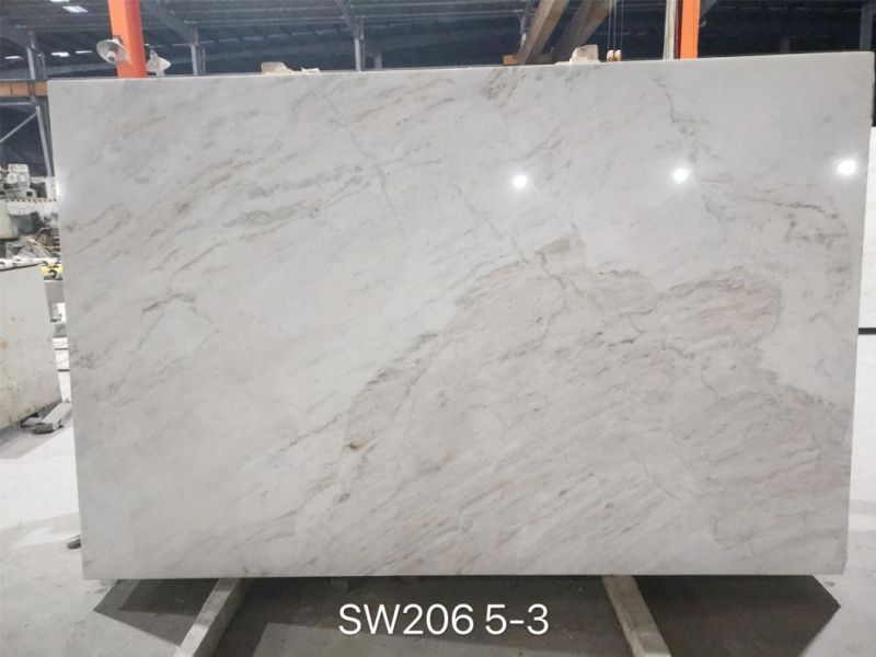 White Stone Marble for Flooring Tiles Slabs Countertops/Worktops/Vanitytops