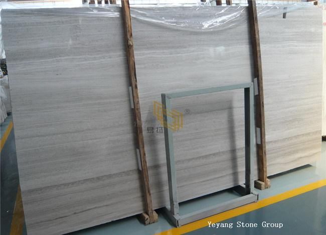 Wooden/Beige/White/Calacatta Marble Slabs Stone Tiles for Bathroom Countertop Kitchen Bathroom