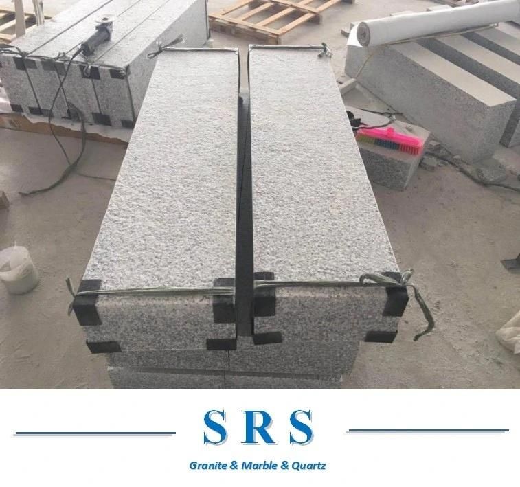 Natural Grey Granite/Basalt/Limestone Kerbs Stone Beveled for Outdoor Landscape