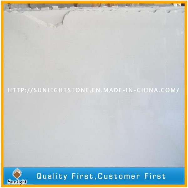 Polished Crystal White Wave Marble for Stone Tiles Paving Flooring