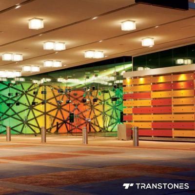 Light Weight 4*8FT Interior and Exterior Orange Acrylic Wall Panel