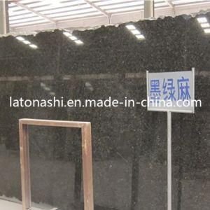 Polished Brazil Verde Ubatuba Green Granite Stone Slab for Paving